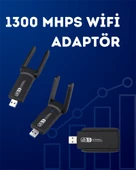 Usb Wifi Adaptör - 1200 Mbps Hız thumbnail 2