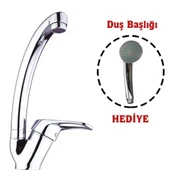 Mix Kuğu Mutfak Evye Batarya + Duş Başlığı Hediyeli thumbnail 1