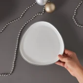 Karaca Agata Opal Cam Pasta Tabağı 20 Cm thumbnail 2