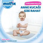 Molfix 3 Beden Bebek Bezi Mega Paket 140 Adet thumbnail 2