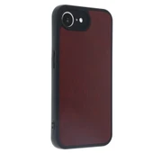 iPhone 17E Kılıf Aras Deri Kapak - Bordo thumbnail 3