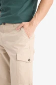 Defacto E5363 Bej %100 Pamuk Regular Fit Kapri thumbnail 6