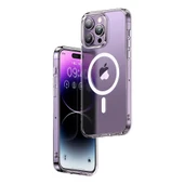 MCDODO PC-3092 iPhone 14 Pro Uyumlu MagSafe'li Mat Şeffaf Kapak thumbnail 1