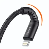 MCDODO CA-2261 Usb-ATo Lightning Data-şarj Kablosu 3a 1m Siyah thumbnail 2