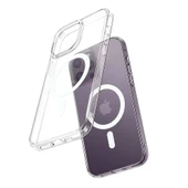 MCDODO PC-5331 iPhone 15 Plus Uyumlu MagSafe'li Şeffaf Kapak thumbnail 1