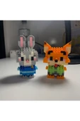 Bricks Lego Yapı Taşları Nick Ve Judy Çift thumbnail 3