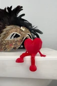 sob3studio Kalp Biblo 2 Adet Kırmızı thumbnail 7