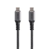 Vcom CU520M-2.0 Type-C to Type-C 2m 20Gbps USB4 5A Şarj Kablosu thumbnail 1