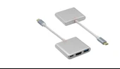 Frisby FA-7656TC Type-C - HDMI + USB 3.0 Adaptör + PD Şarj thumbnail 1