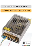 POLOTECH 12 VOLT - 10 AMPER METAL KASA ADAPTÖR thumbnail 1