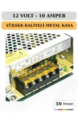 POLOTECH 12 VOLT - 10 AMPER METAL KASA ADAPTÖR thumbnail 2