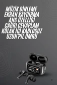 Yeni Nesil Pro Ekranlı Bluetooth Kulaklık 5.0 Bluetooth thumbnail 1