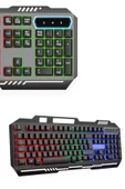 RGB Işıklı   Klavye Q Klavye Mouse Hediyeli thumbnail 5