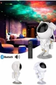 Projeksiyon Astronot Lamba Speaker Sevimli Astronot Bluetooth Hoparlör thumbnail 3