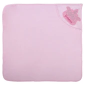 Pembe Princess Taçlı Havlu Lif Set thumbnail 4