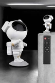 Çocuklara Özel Projeksiyon Astronot Lamba Speaker Sevimli thumbnail 3