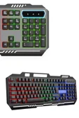 RGB Işıklı   Klavye Q Klavye Mouse Hediyeli thumbnail 5