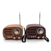 Ahşap Retro Radyo thumbnail 3