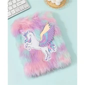 Unicorn Tasarımlı Peluş Hatıra Defteri thumbnail 1