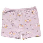 Kız Çocuk Mor Unicorn Desenli Boxer thumbnail 2