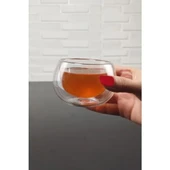 Çift Cidarlı Cam Reçellik 6 Adet thumbnail 3