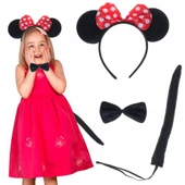 Minnie Mouse Taç Kuyruk Papyon Gösteri Seti thumbnail 4