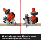 Einhell TE-CS 18/150 Li - Solo Akülü Daire Testere thumbnail 6