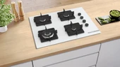 Bosch POH7C2P31O Beyaz Ankastre Ocak thumbnail 2