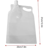 Plastik Kapaklı Su Torbası 1 Litre thumbnail 4