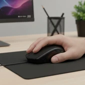 Siyah USB Kablolu 3D Optik Mouse thumbnail 1