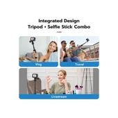 Telesin Mini Tripod Selfie Stick (40CM) thumbnail 4