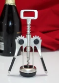 Paslanmaz Çelik Tirbuşon Şarap Açacağı Model 6 thumbnail 2