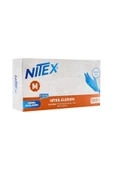 Nitex Nitril Medium Mavi Eldiven 100'lü 1 Paket thumbnail 3