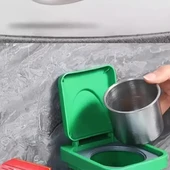 Çöp Kutusu Tasarımlı Duvar Küllüğü thumbnail 1