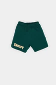 Defacto E6920 Turuncu Erkek Bebek 2'li Takım Kısa Kollu Tişört Beli Lastikli Şort thumbnail 2