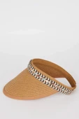 Defacto D9455 Kahve Kadın Hasır Şapka thumbnail 3