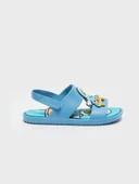 LCW STEPS Mavi Patch Detaylı Erkek Bebek Sandalet thumbnail 2