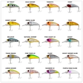 RYUJI DEEP KILLER SUSPENDING 4CM 3,4GR  Standart GHOST SHRIMP GLOW thumbnail 1