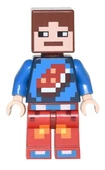 Lego Minifigür Minecraft Skin min040 thumbnail 1