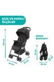Chicco Ohlala 3 Bebek Arabası Grey Mist Outlet thumbnail 8