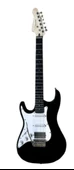 Rock Viper Solak SSS Siyah Elektro Gitar thumbnail 2