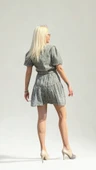 ÇİÇEK DESENLİ CROP BLUZ thumbnail 5