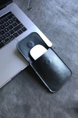 Magic Mouse Kılıfı Apple Hakiki Deri Yılan Baskı thumbnail 6