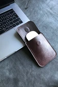 Magic Mouse Kılıfı Apple Hakiki Deri Yılan Baskı thumbnail 7