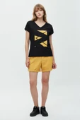 KARE SARGI VE ZİGZAG NAKIŞLI TSHIRT thumbnail 1