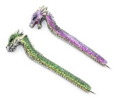 Dragonlu Polyester Tükenmez Kalem thumbnail 2