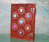 Taşlı Deri Defter thumbnail 2