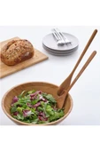 GRÖNSAKER servis kaşık takımı, bambu, 2 parça thumbnail 3