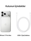 Apple iPhone 17 Pro Max 256 GB Gümüş thumbnail 5