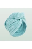 Mikrofiber Saç Havlusu Açık Yeşil thumbnail 2